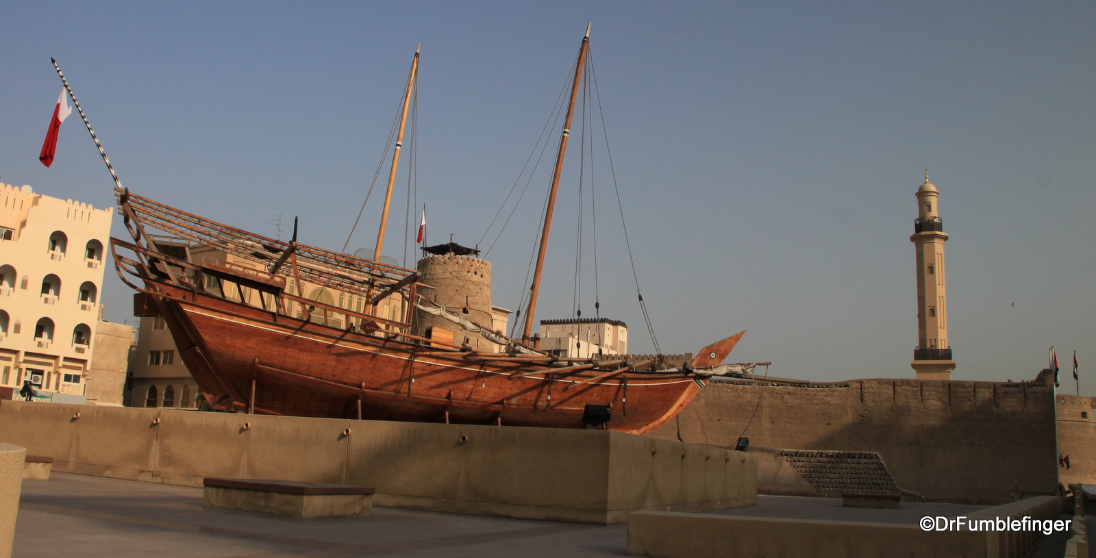 Dhow at the Dubai Museum