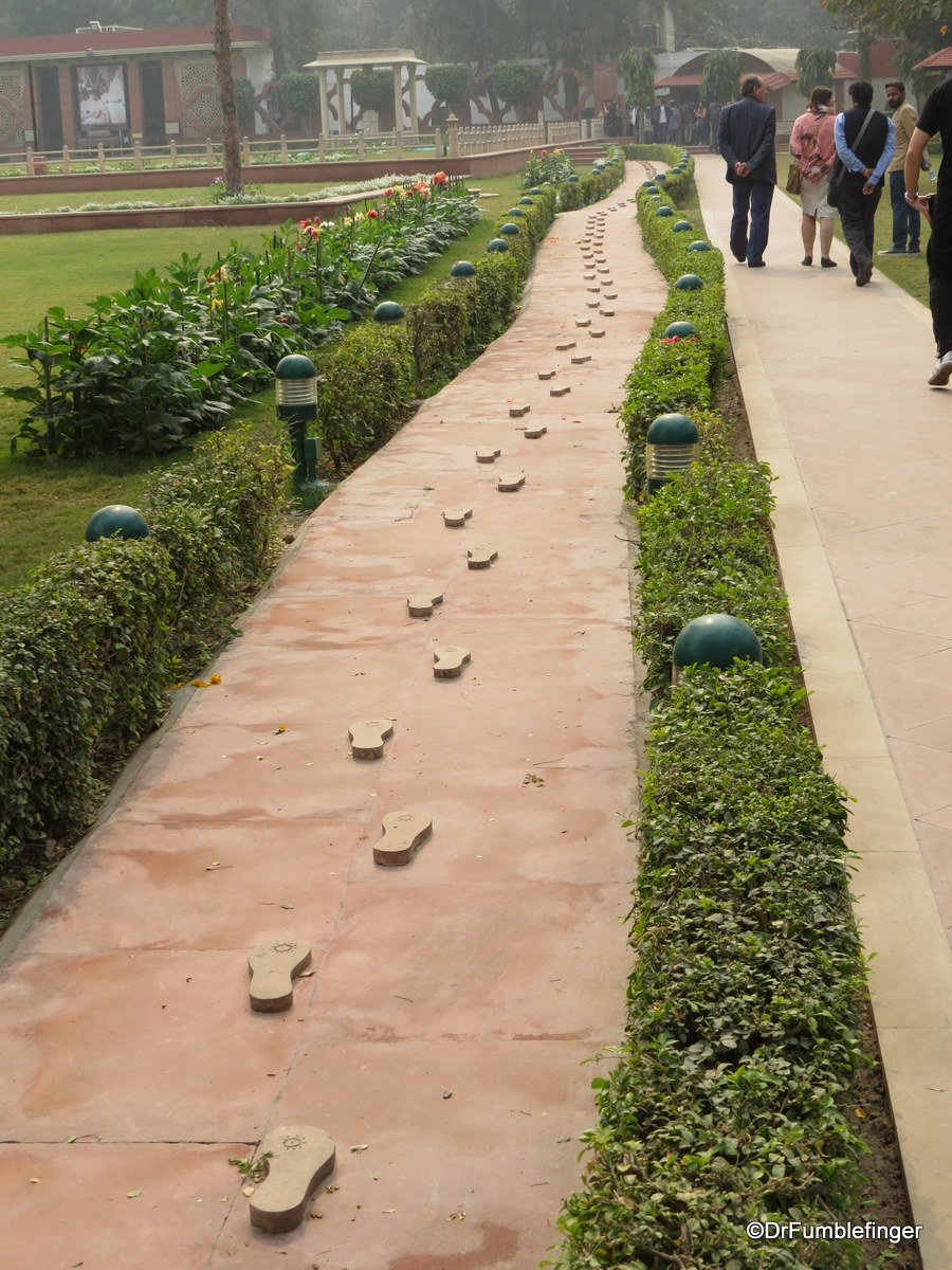 Gandhi's final walk, Gandhi Smriti. Delhi