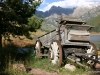 Wagon at Piney Lake, Colorado