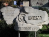 UNESCO sign at the Wieliczka Salt Mine.