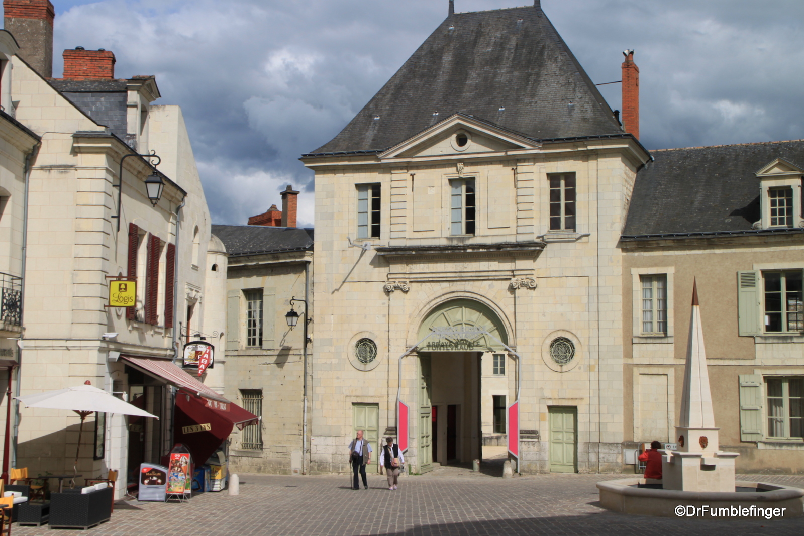 Entrance to Abbaye Fontevraud