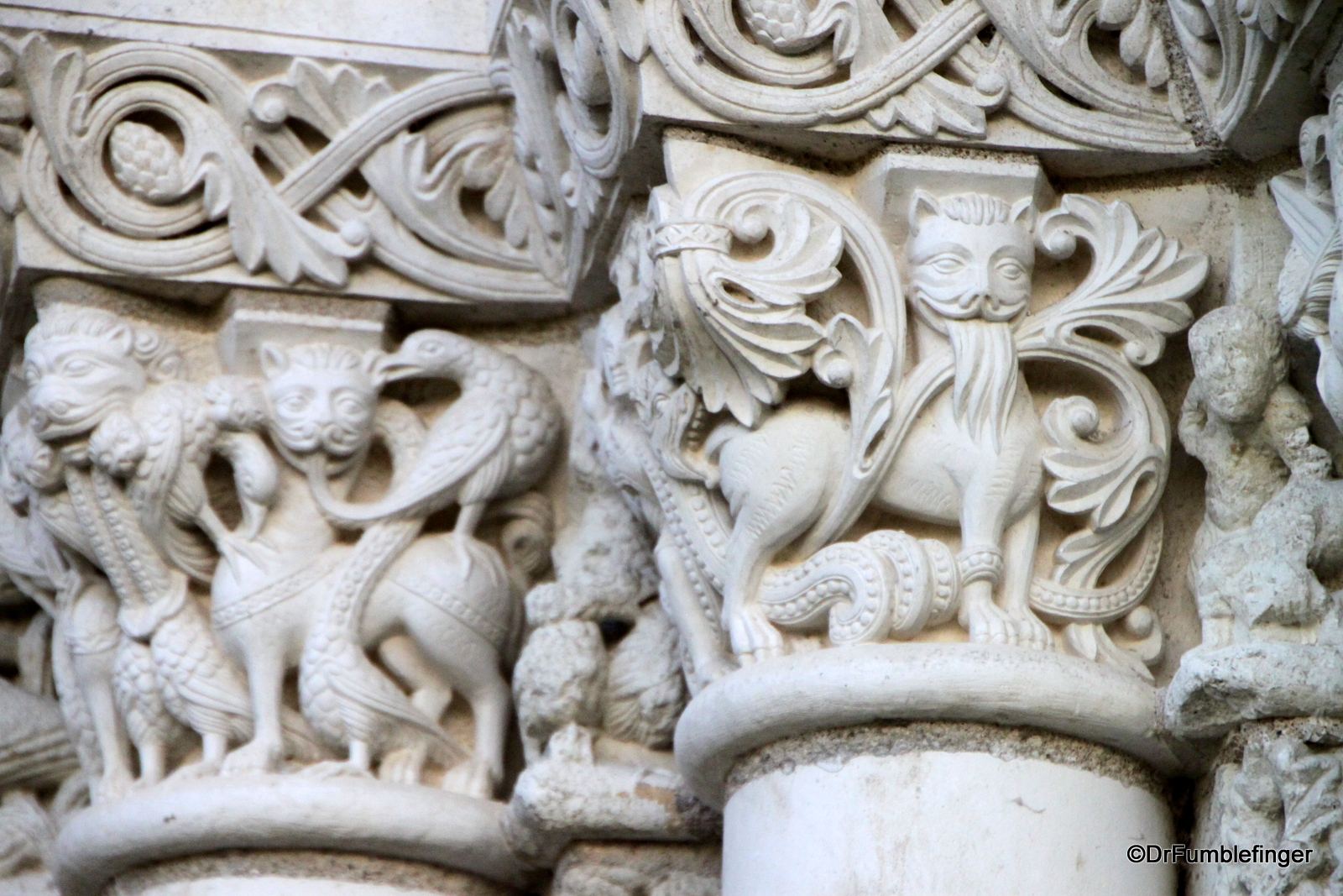 Details of church entrance, Fontevraud Abbey