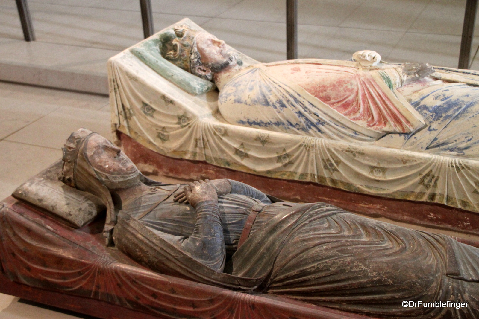 Tombs of Richard the Lion Heart & Isabella of Angouleme