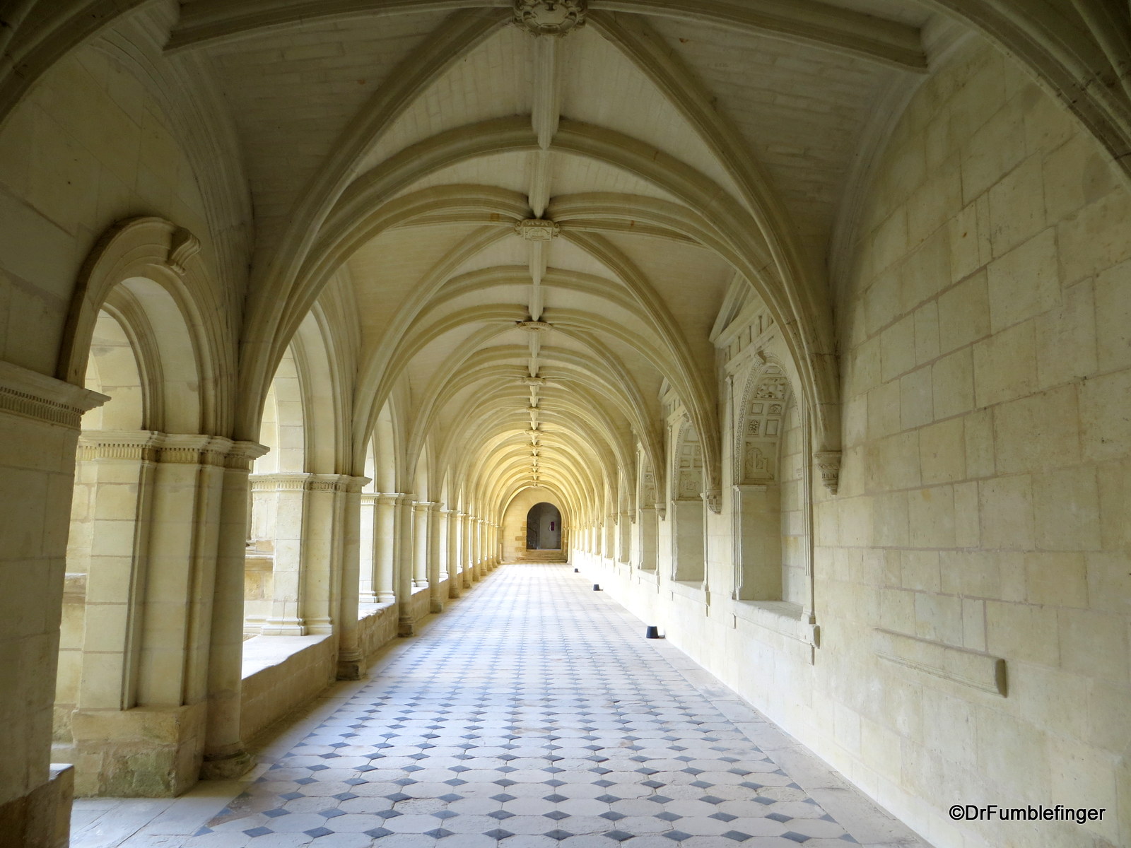 Hallway, Cloister, Fontevraud Abbey