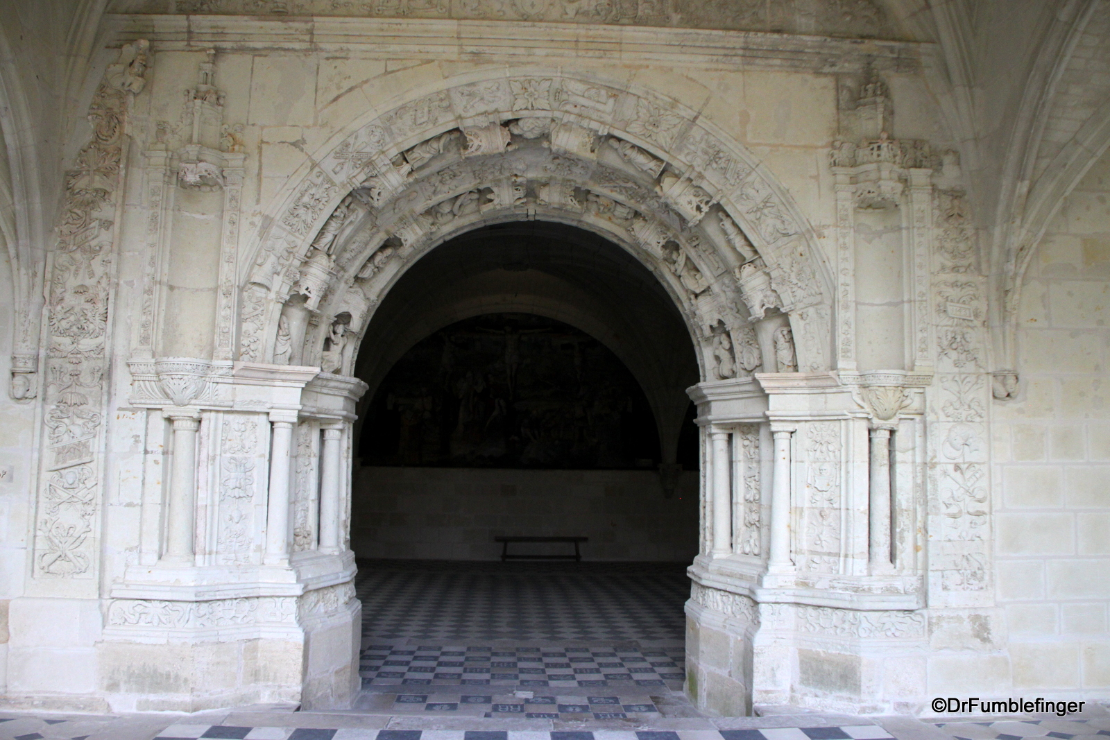 Entrance to Chapter House, Fontevraud Abbey