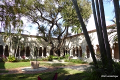 Courtyard, Ancient Spanish Monastery, Florida