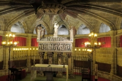 St Eulalia's crypt, Barcelona Cathedral