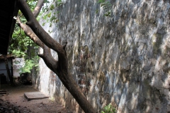 Interior wall of the Batticaloa Fort