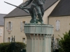 Statue, old town, Bayeux
