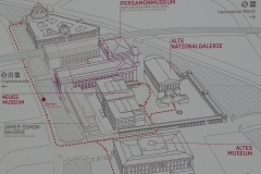 Map overview of Berlin's Museum Island