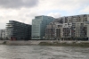 New buildings on Danube