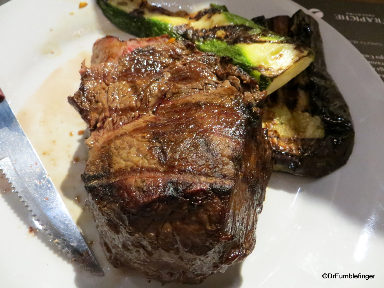 Grilled New York Steak, medium rare