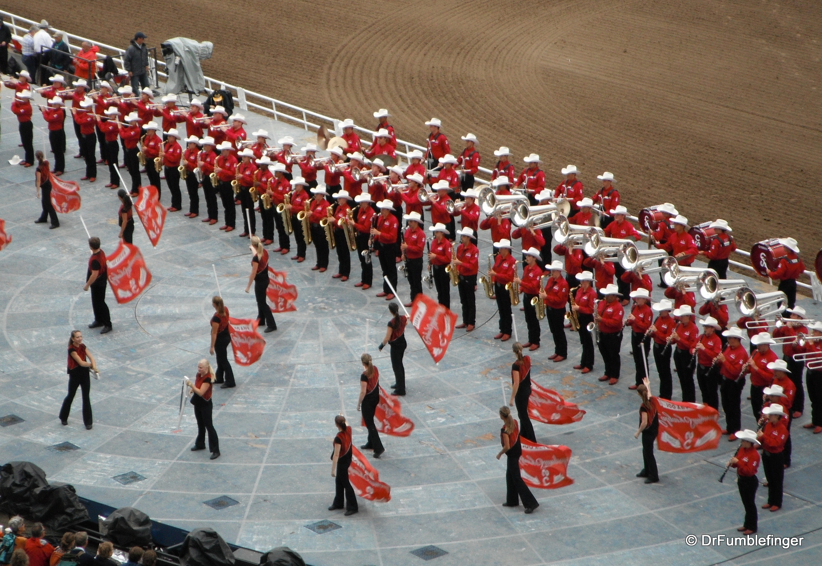 Calgary Stampede marching band