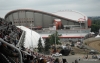 Saddledome viewed form the grandstand