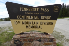 10th Mountain Division Memorial, Tennessee Pass