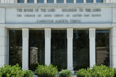 Cardston Mormon Temple