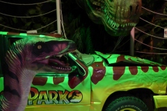 Jurassic Park Ford Explorer, with a dinosaurs thrown in for fun.