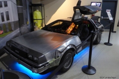 Always popular, the Back to the Future DeLorean, one of many made....