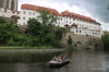 Rafting on the Vltava River