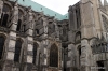 Flying buttresses, Chartres Cathedral