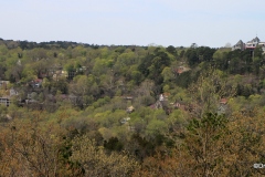 View of Eureka Springs from Christ of the Ozarks