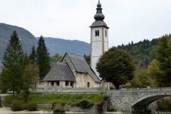 Church of St. John the Baptist, Lake Bohinj, Slovenia
