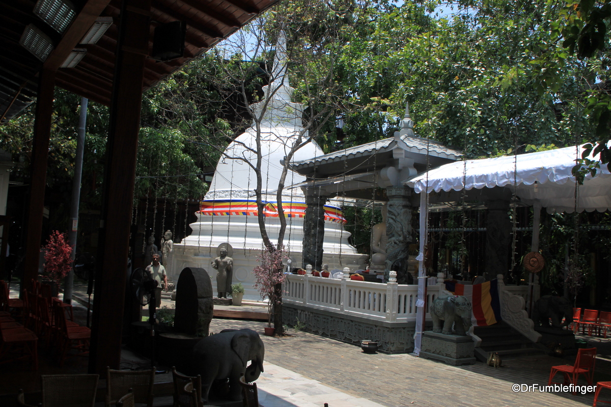 Stupa, Gangaramaya Temple, Colomb