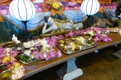 Offerings at the Viharaya, Gangaramaya Temple, Colombo