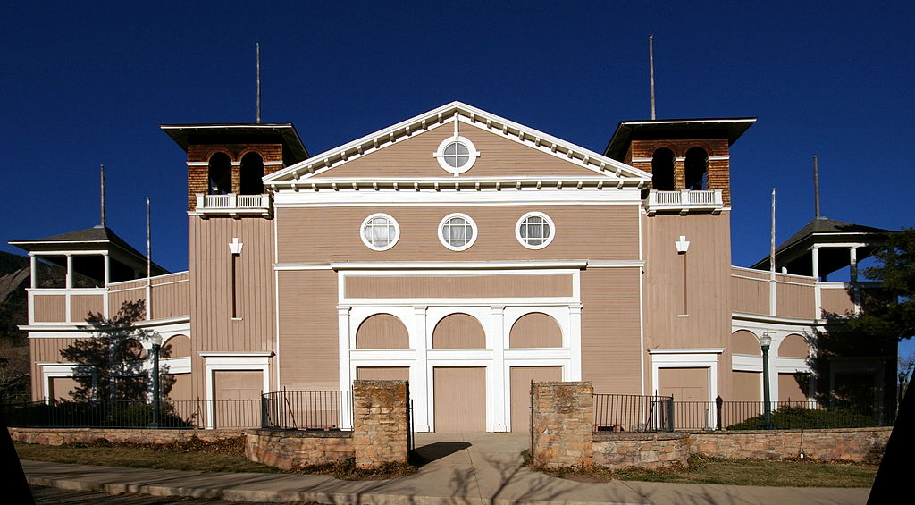Auditorium, Chautauqua National Historic Landmark, Boulder.  Courtesy Wikimedia and Hustvedt