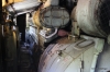 Cranbrook -- diesel train engine interior