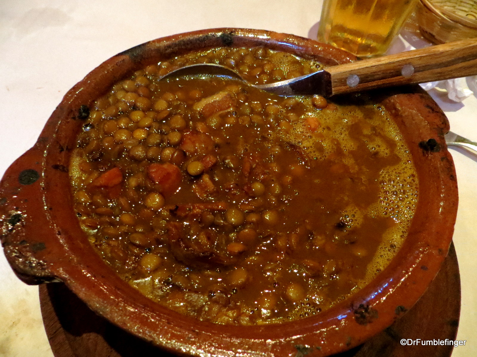 Lentil Stew, Cumana restaurant