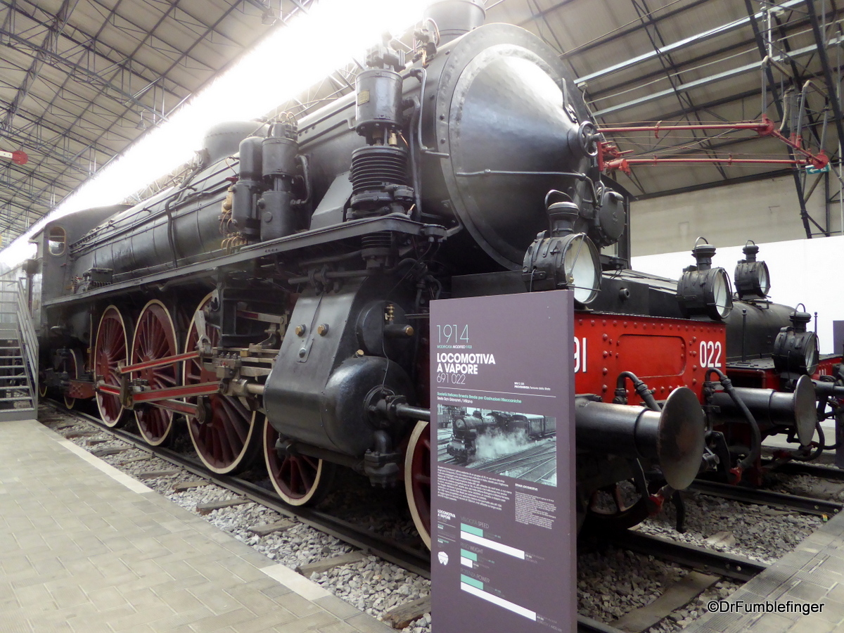 Train collection, Leonardo Da Vinci National Science and Technology Museum