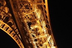 Eiffel Tower after dark