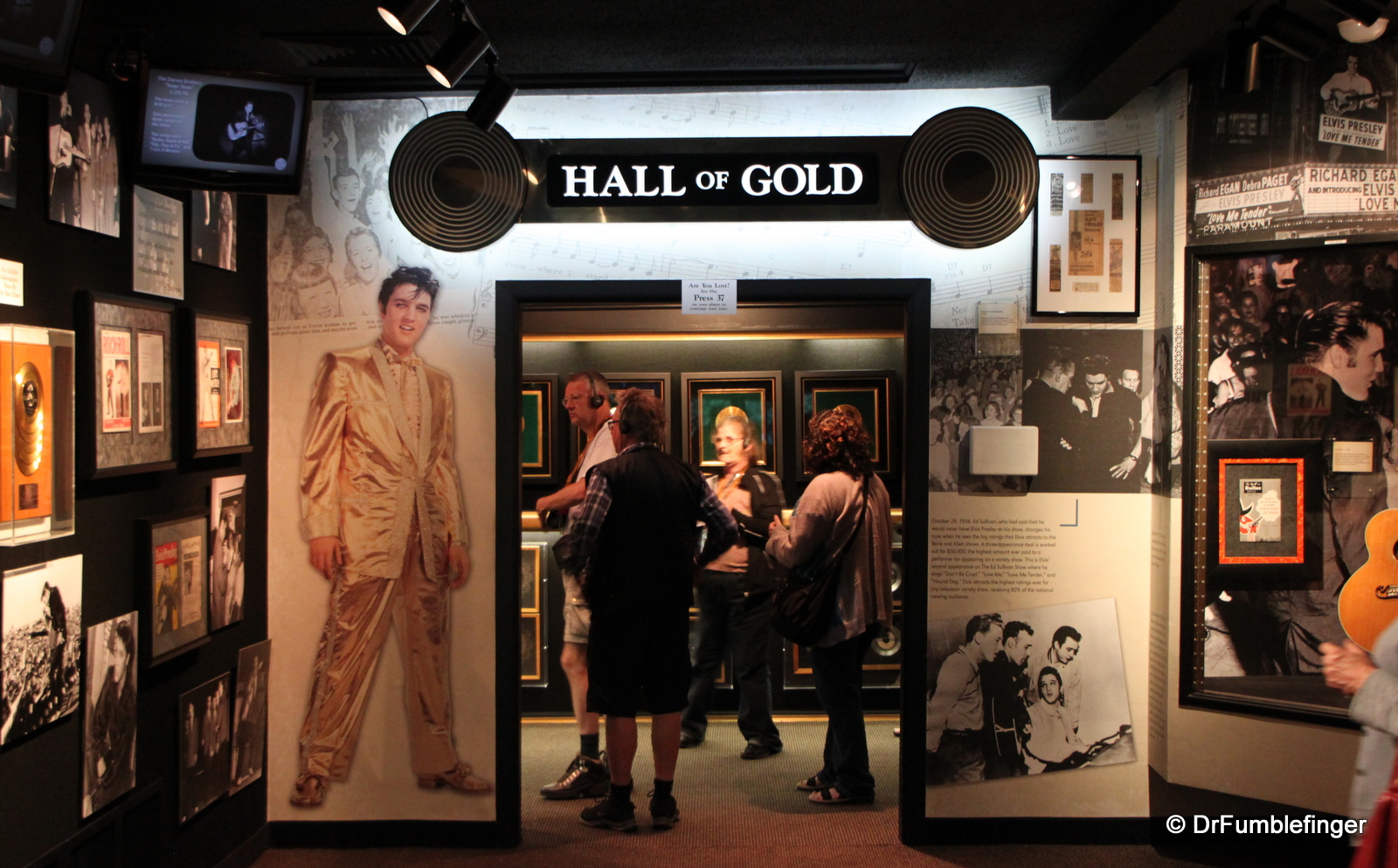 Entrance to the "Hall of Gold", Graceland