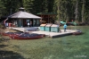 Emerald Lake Lodge boat house