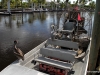 Everglades airboat, with Pelican hitch-hikers