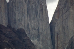 The characteristic granite spires of Torres del Paine