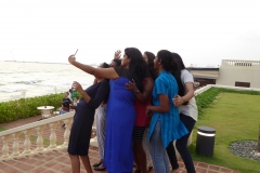 Selfie time, Galle Face Hotel
