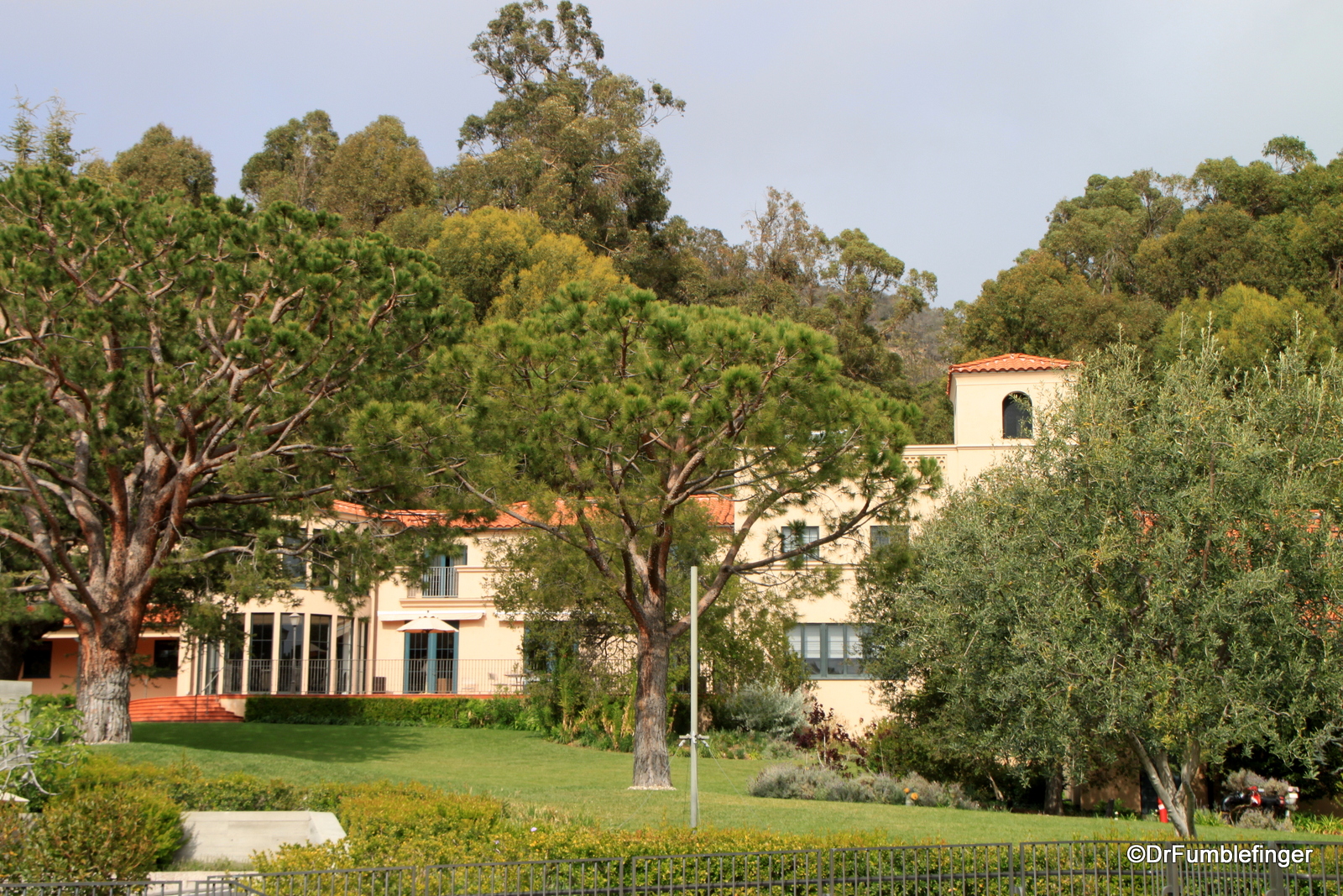 JP Getty's home on the rear of the Getty Villa's grounds.