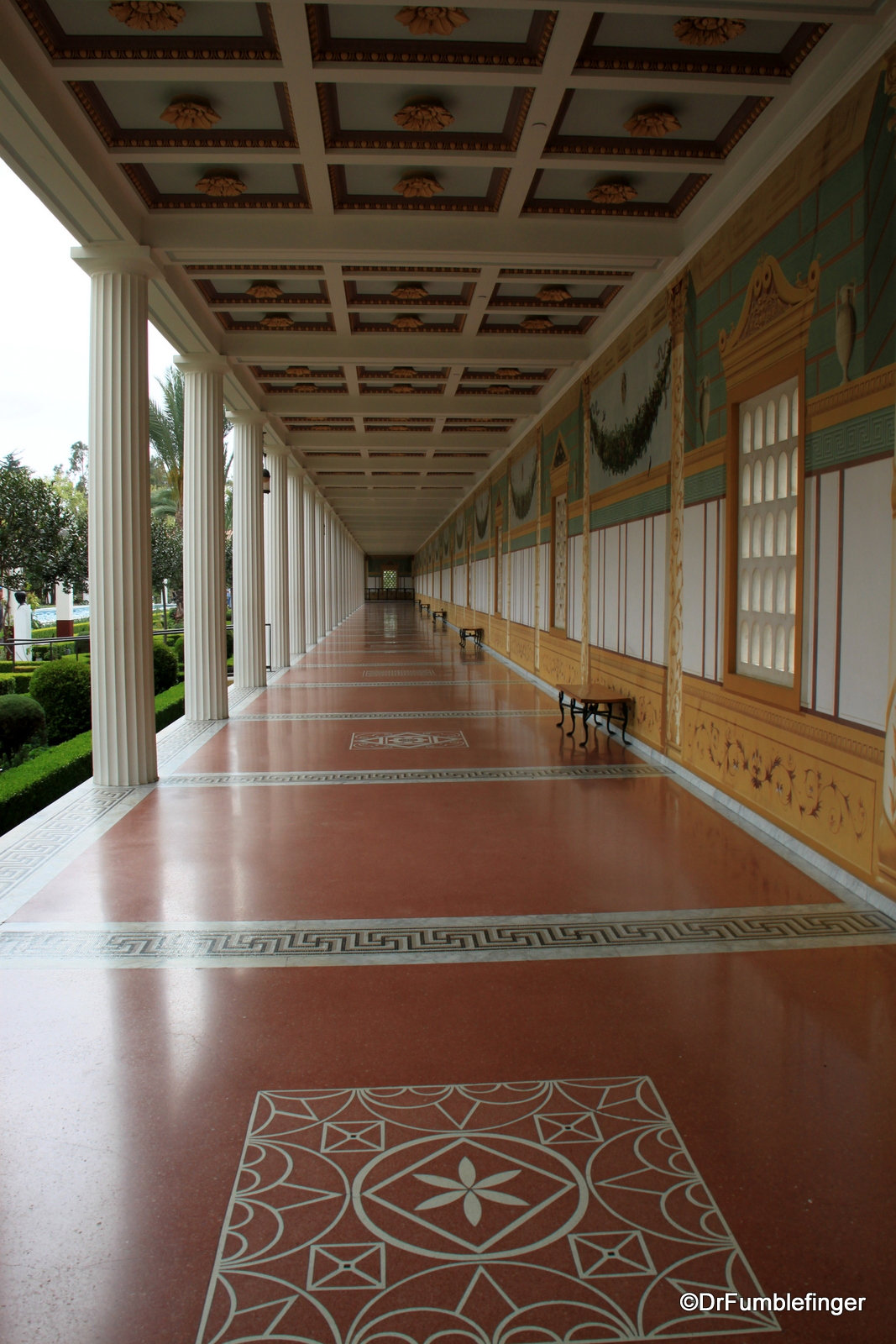 Walkway adjoining the Outer Peristyle