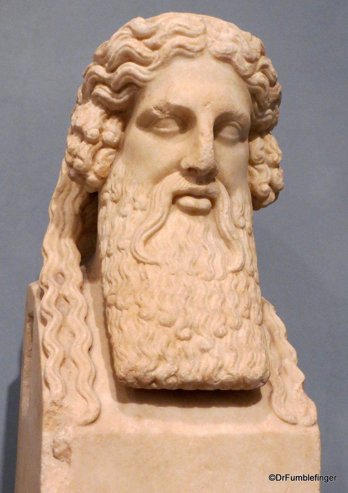 Getty Villa. Hermes Roman Marble 100 AD