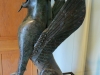Getty Villa. Winged bronze feline 700 BC Spain