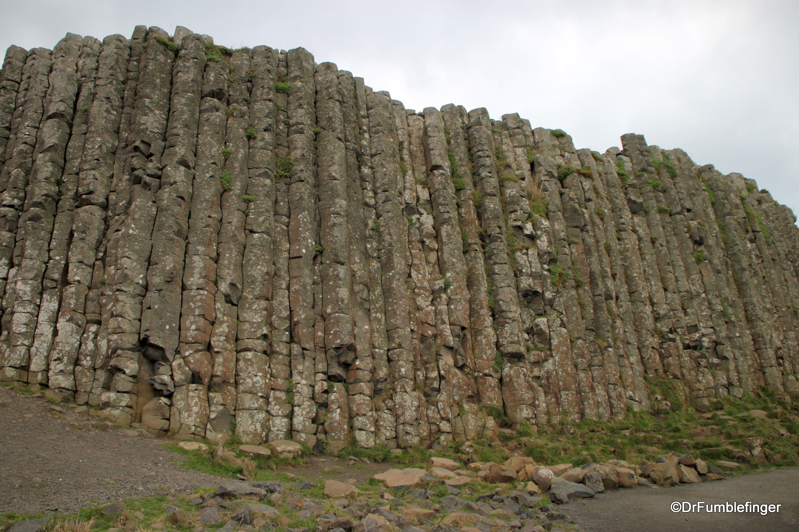 Walking on the Giant's Causeway