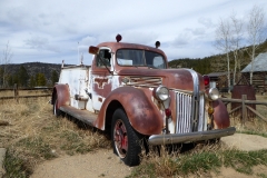 Old Fire Truck, Gold Hill