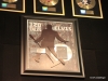Gold record exhibit in Racquetball court