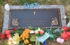 Memorial to Elvis twin brother, Meditation Gardens