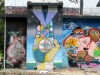 Street art in Colegiales, on power plant
