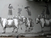Street art on Charcarita walls.