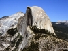 Mid-day view of Half-Dome, Yosemite Valley
