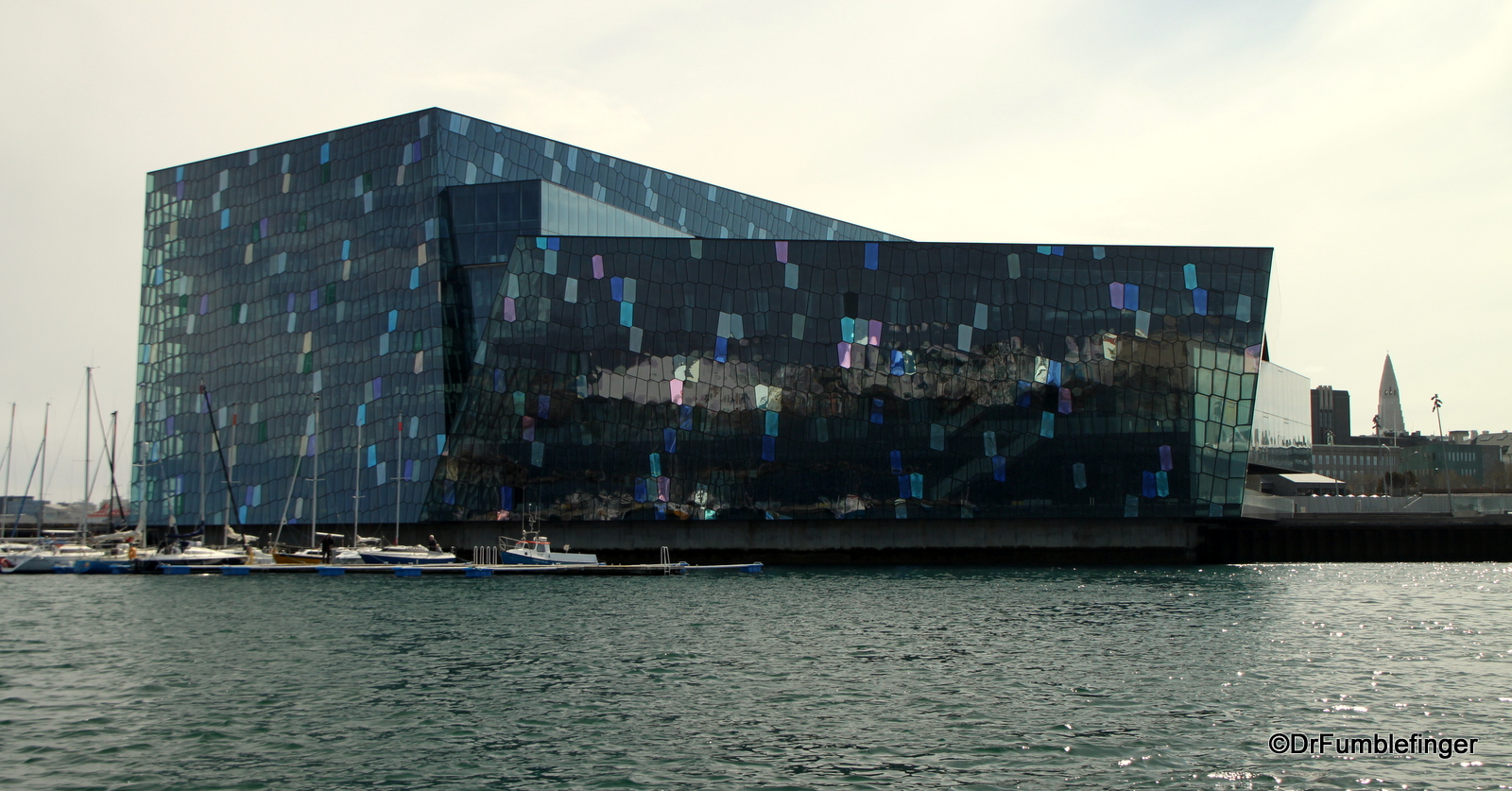 Harpa, viewed from the Harbor